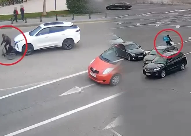 Bakıda velosipedçi avtomobilin altında qaldı
