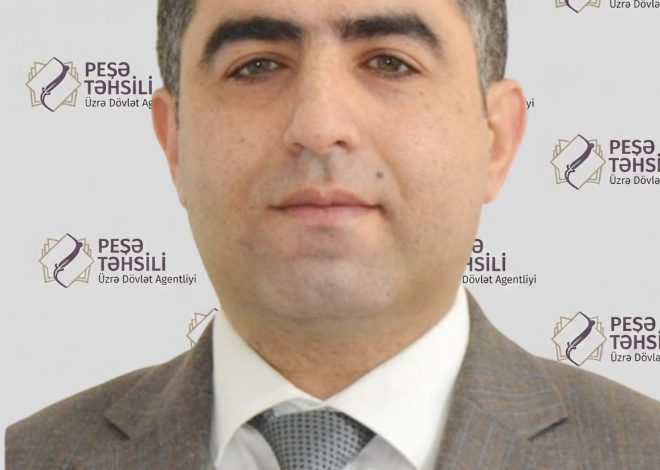 Cəlilabad Dövlət Peşə Təhsil Mərkəzində yeni təyinat