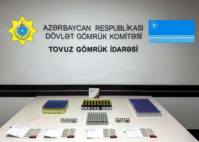 Ölkəyə qanunsuz yolla keçirilməyə çalışılan dərman preparatları aşkar edilib