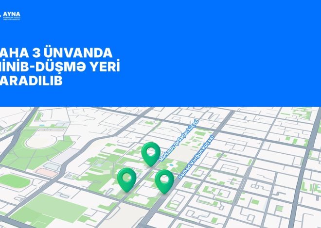 Paytaxtda üç ünvanda minib-düşmə yeri yaradılıb