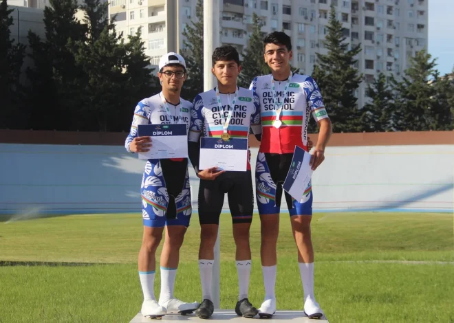 Velosiped idmanının trek növü üzrə Azərbaycan çempionatının qalibləri müəyyənləşib
