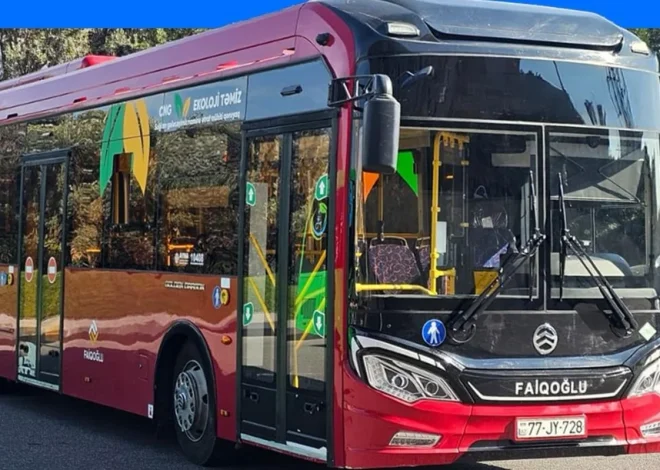 79 nömrəli marşrutun bütün avtobusları yenilənir