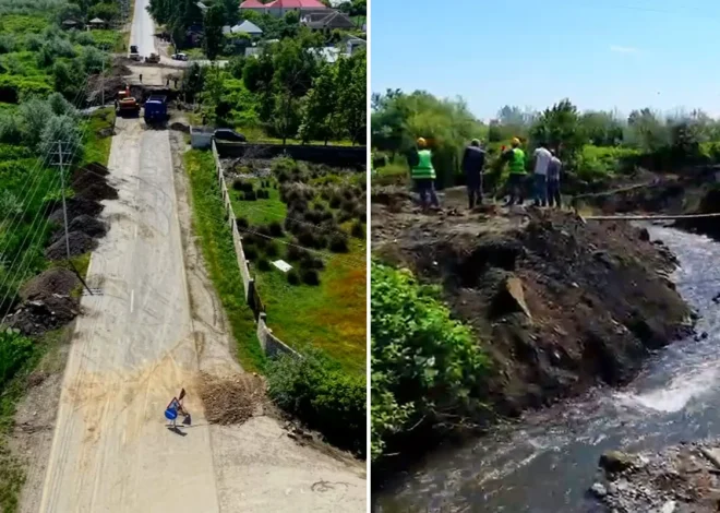 Xaçmaz–Xudat–Yalama avtomobil yolunun 60-cı km-də bərpa işlərinə başlanılıb
