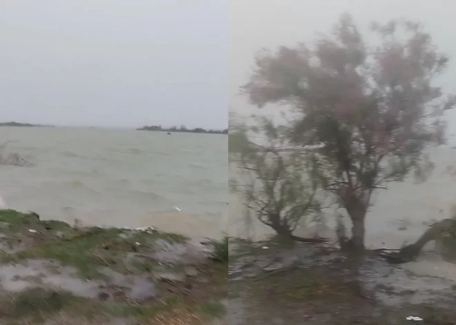 Kür çayında TƏHLÜKƏLİ VƏZİYYƏT