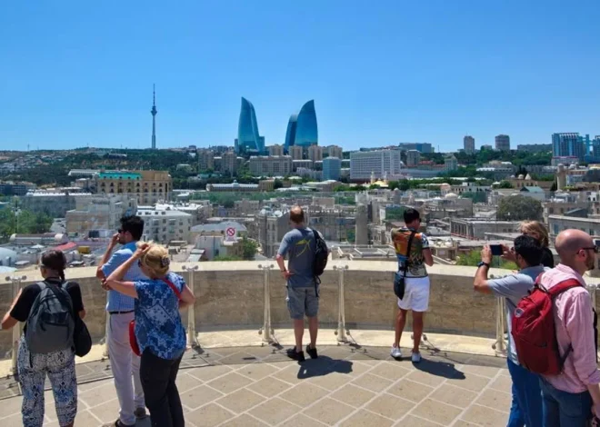 Azərbaycana Asiyanın əsas bölgəsindən turist axını 24 %-ə yaxın azalıb