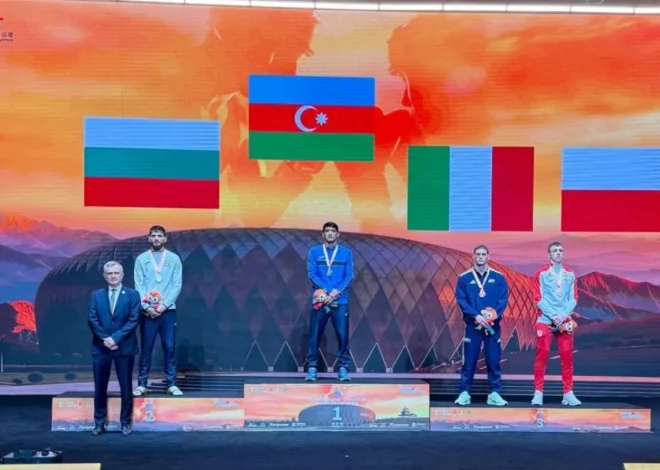 Boksçumuz Dünya Kubokunda qızıl medal qazandı