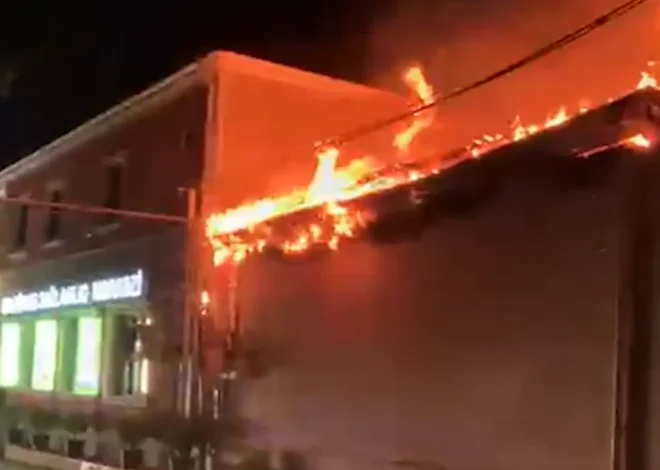 Sumqayıtda YANĞIN OLUB
