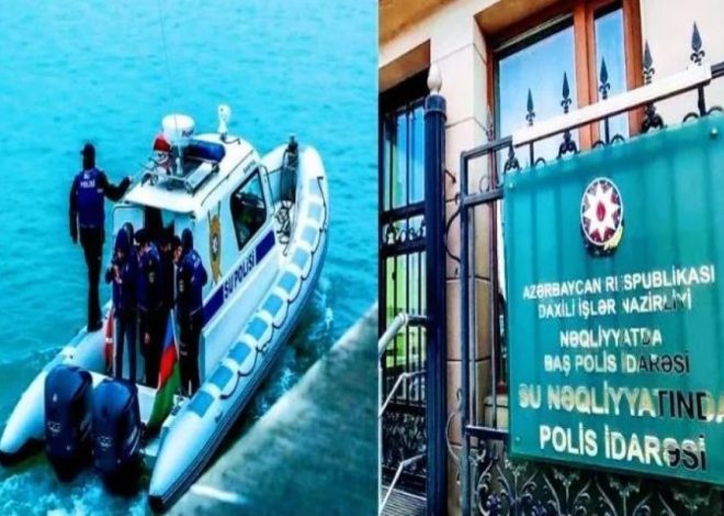 Su polisi Hövsanda qanunsuz balıq ovu ilə məşğul olan şəxsi saxlayıb