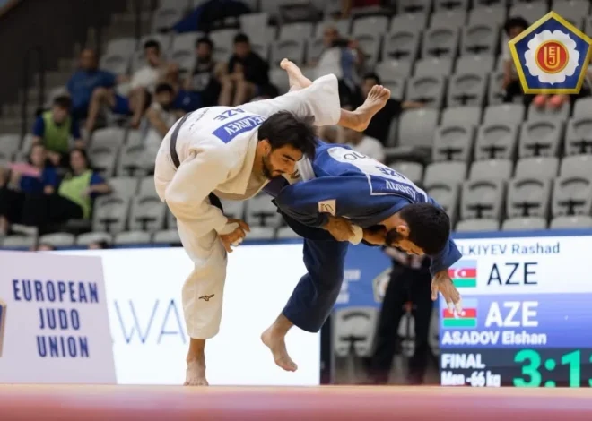 Cüdoçularımız Avropa Açıq Turnirində 3 medal qazanıbr
