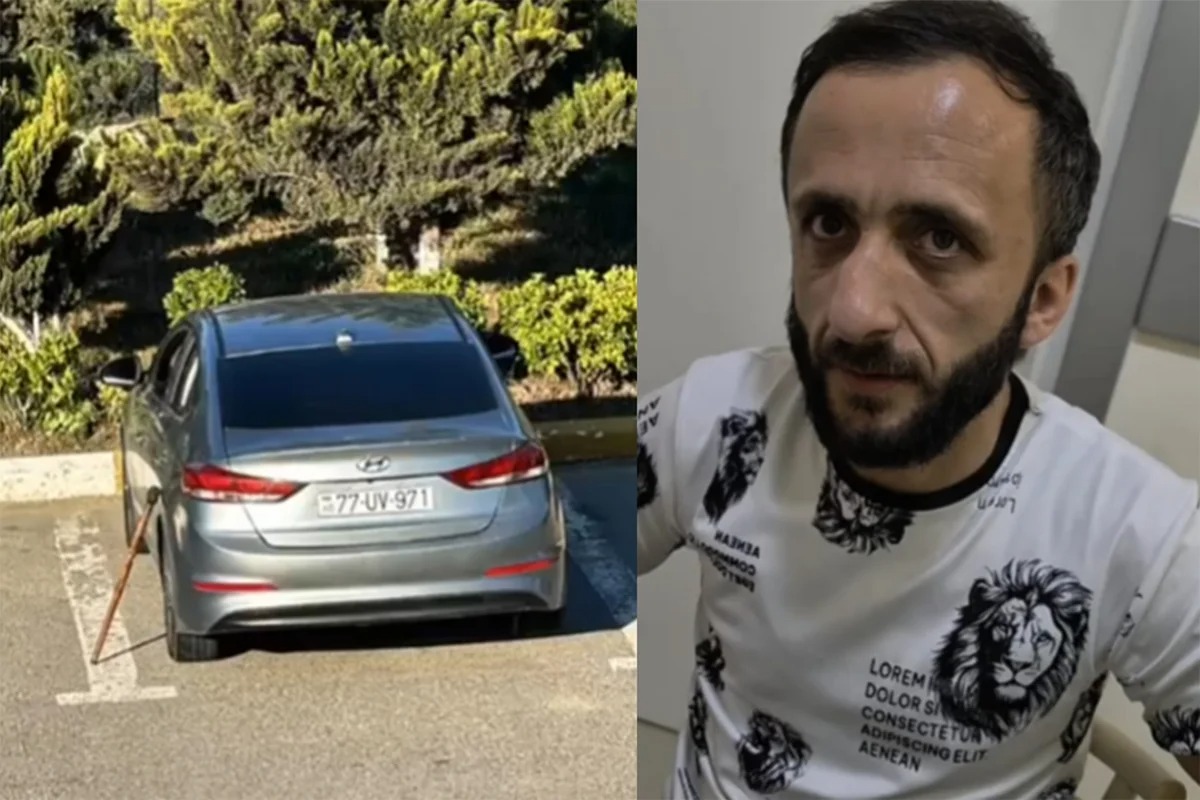 Narkotikin təsiri altında olan sürücü və sərnişin saxlanıldılar