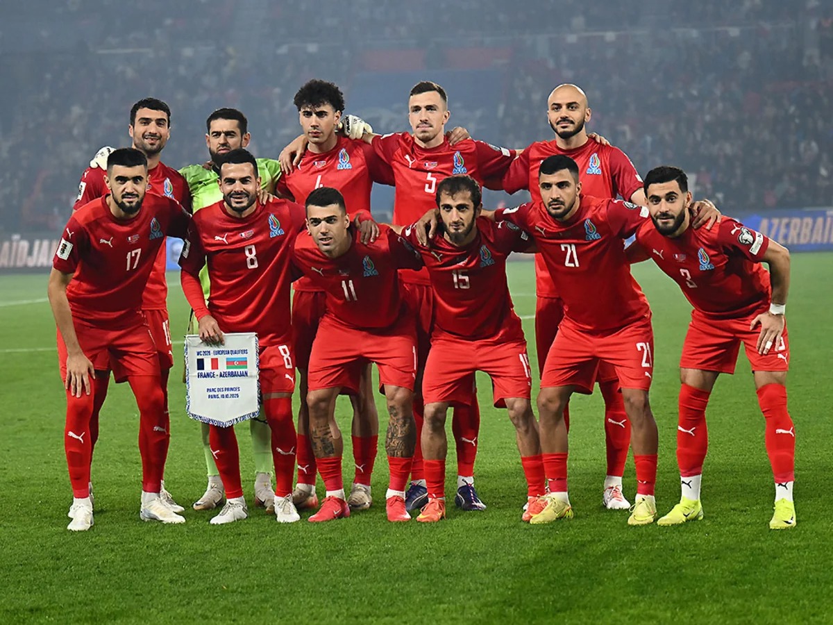 Azərbaycan millisi FIFA reytinqində iki pillə geriləyib