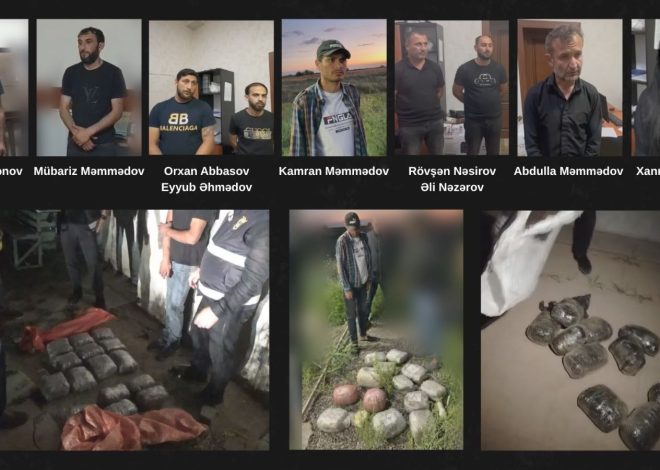 Bakı və bölgələrdə narkotik əməliyyatı: 9 nəfər saxlanıldı