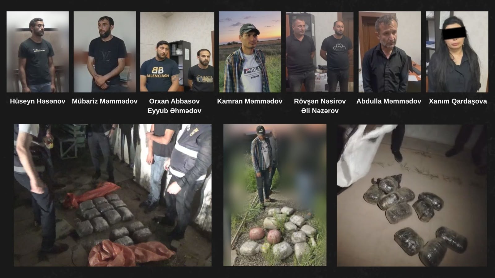 Bakı və bölgələrdə narkotik əməliyyatı: 9 nəfər saxlanıldı