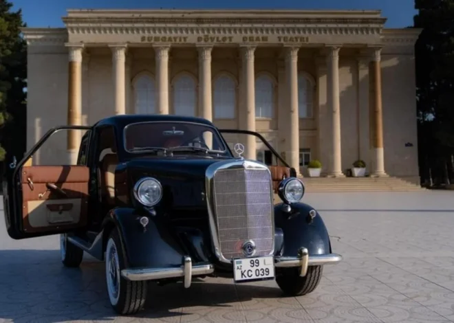 Ölkədə tək olan “Mercedes” FANTASTİK QİYMƏTƏ satışa çıxarıldı