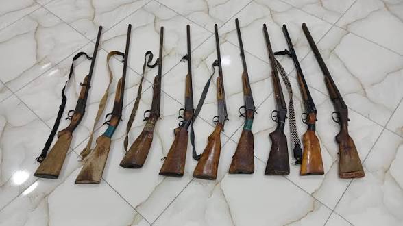 Ölkə ərazisində qanunsuz saxlanılan silahlar aşkarlanı