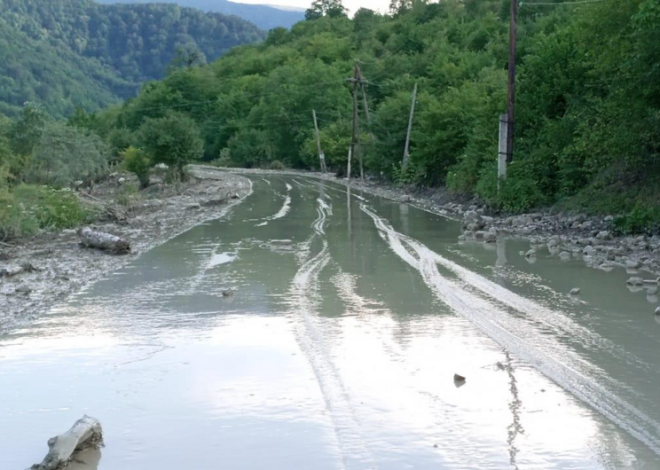 Bəzi dağ çaylarından daşqın və sel keçəcək, subasma halları etimal olunur – XƏBƏRDARLIQ