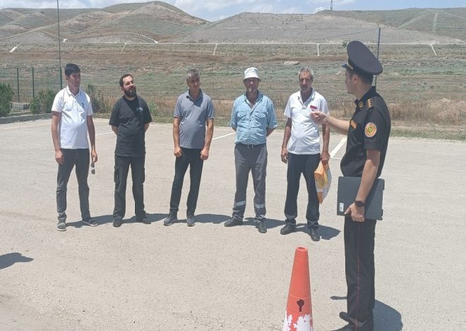 Azad olunmuş ərazilərdə vətəndaşlar yanğın təhlükəsizliyi ilə əlaqədar maarifləndirilir