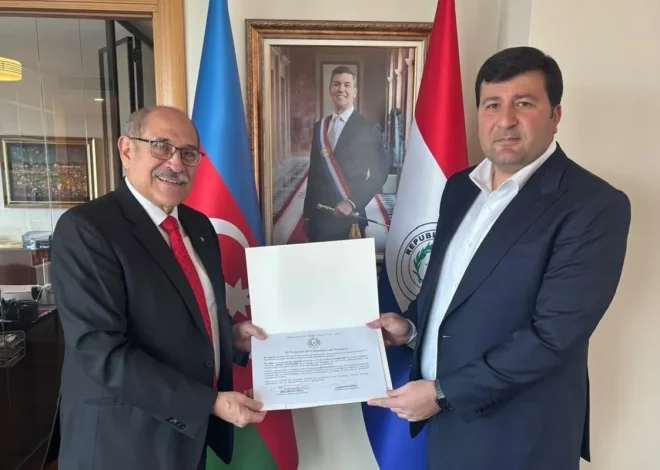 Paraqvay Azərbaycana fəxri konsul təyin edib