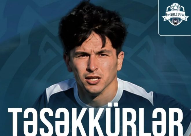 “İmişli” futbolçu Abbas Ağazadə ilə vidalaşıb