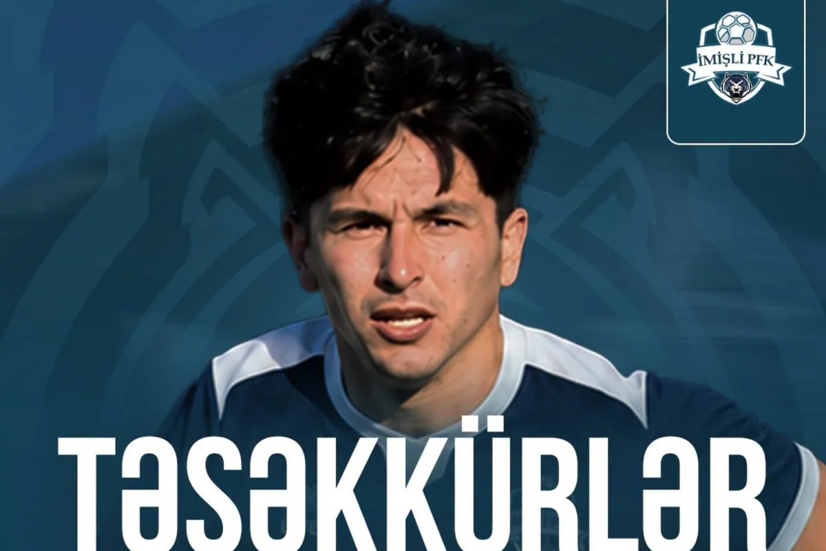 “İmişli” futbolçu Abbas Ağazadə ilə vidalaşıb