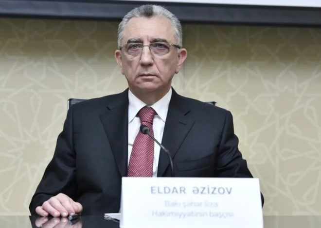 Eldar Əzizov yeni rəis təyin etdi