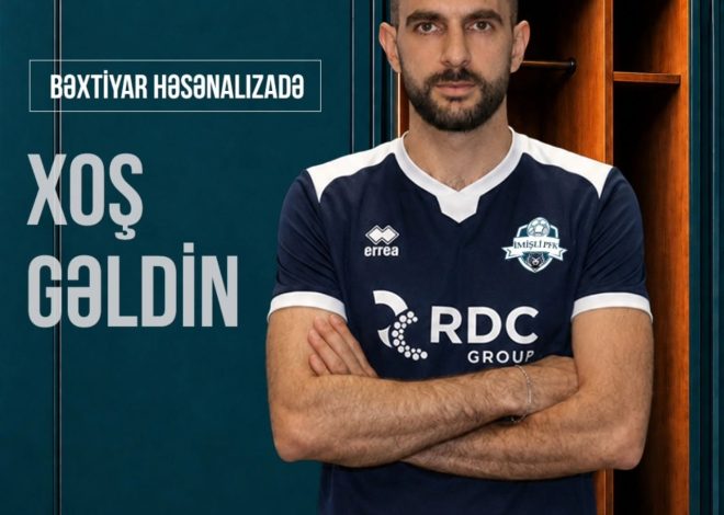 “İmişli” Bəxtiyar Həsənalızadəni heyətinə qatıb