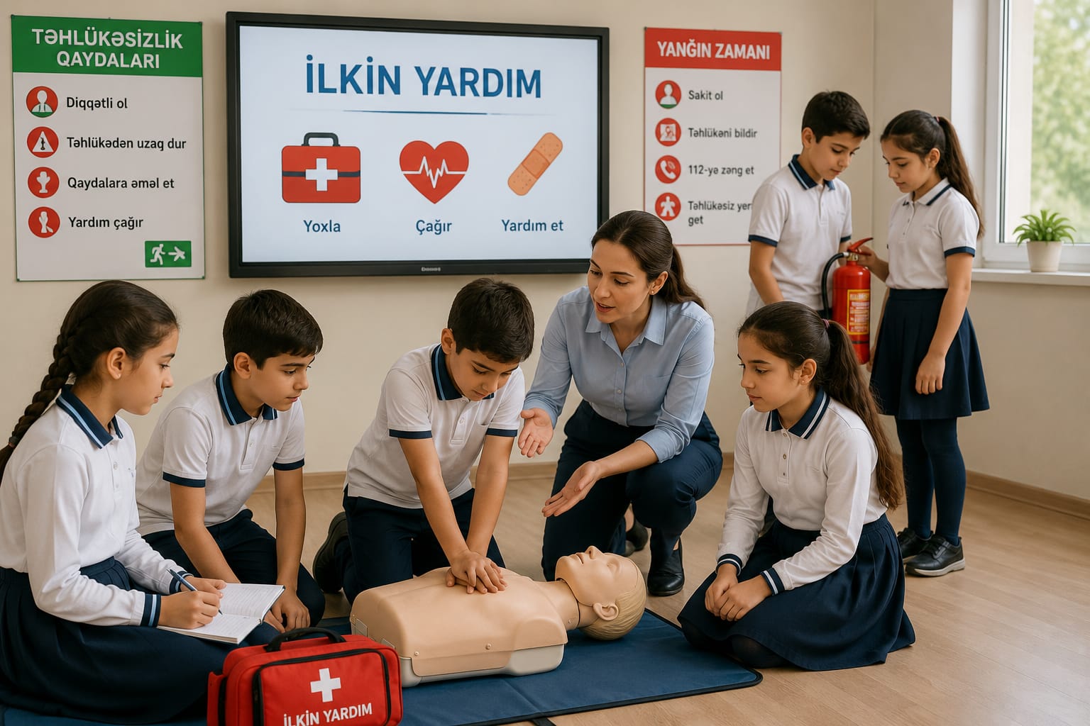 Məktəblərdə təhlükəsizlik qaydalarının əhəmiyyəti