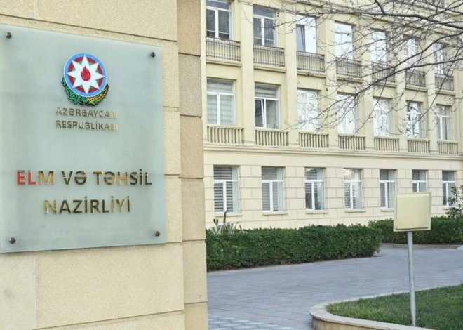 Elm və Təhsil Nazirliyi doqquz milyon manatlıq tender elan etdi