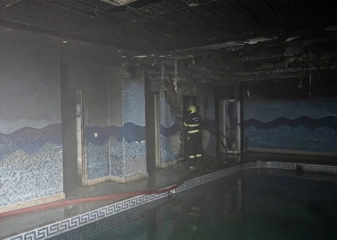 Bakıda məşhur hoteldə YANĞIN: Qonaqlar təxliyə edildilər