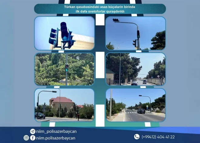 Bakıda yol kəsişməsində yaranan problem həll edildi