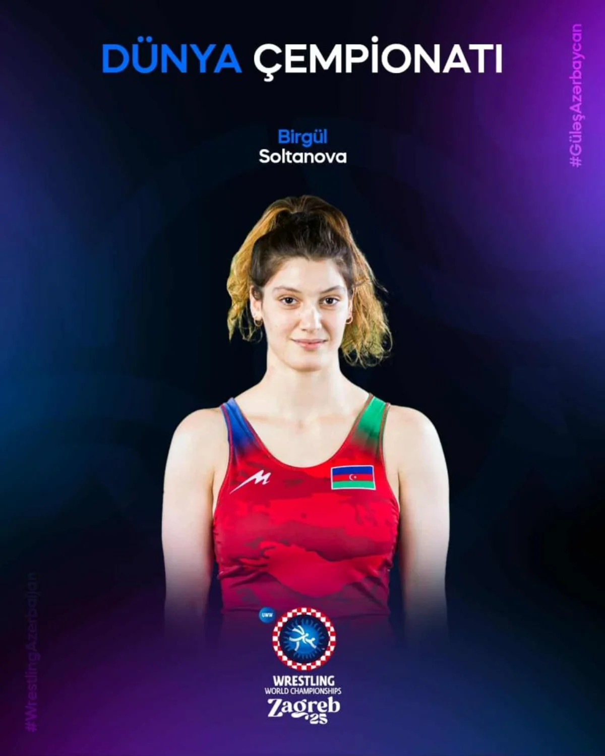 Azərbaycan güləşçisi Birgül Soltanova reytinq turnirində bürünc medal qazanıb