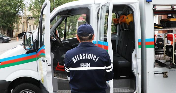 Bakıda 2 nəfər xilas edilib, 1 meyit aşkarlanıb