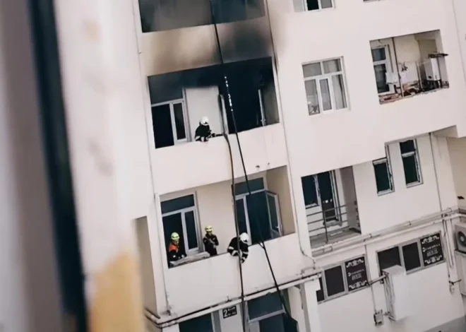 Xırdalandakı güclü yanğın söndürüldü