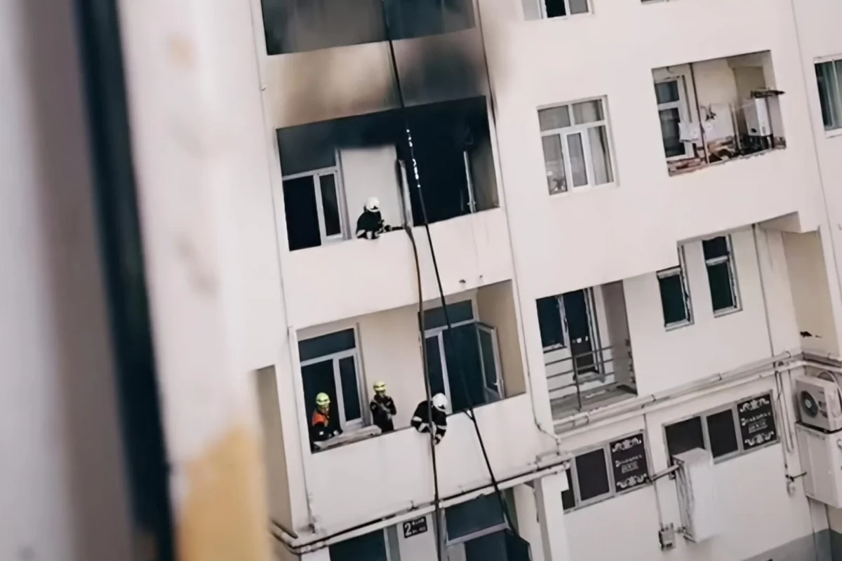 Xırdalandakı güclü yanğın söndürüldü