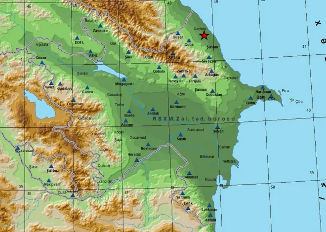 Xaçmaz rayonunda zəlzələ olub