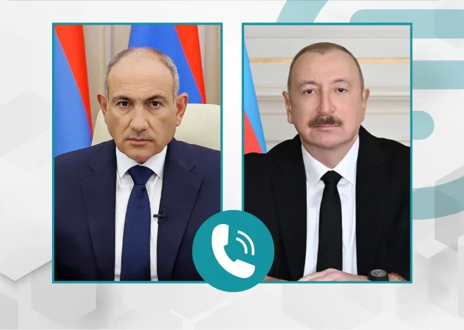 Nikol Paşinyan İlham Əliyevə zəng edib