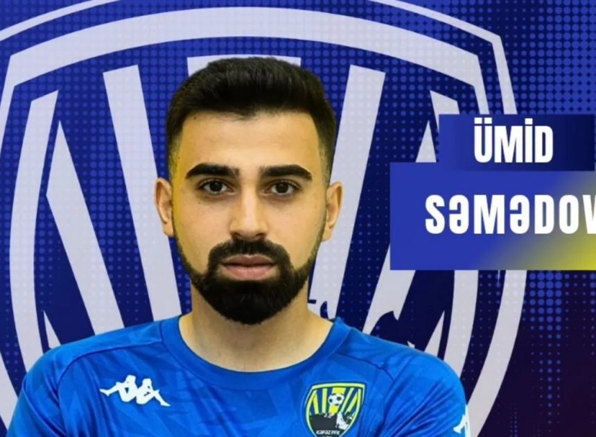 “Kəpəz” futbolçusu Ümid Səmədovla müqaviləni yeniləyib