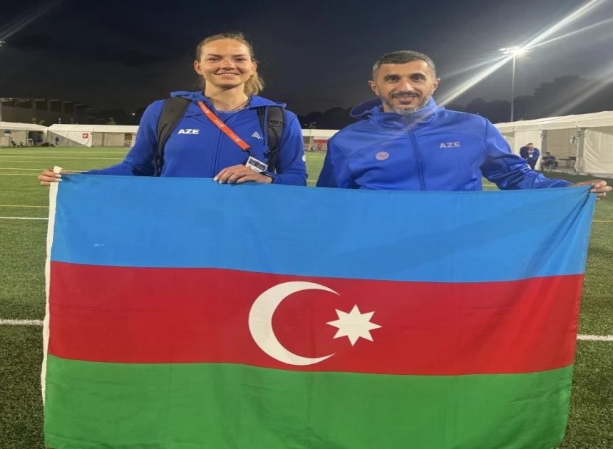 Atletimiz ölkə rekordunu yeniləyib