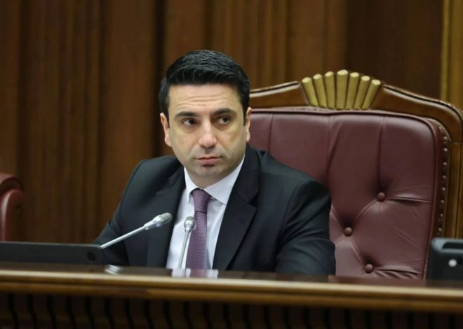 Alen Simonyan Ermənistan Təhlükəsizlik Şurasının katibi təyin edilib