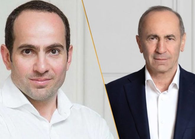 Robert Köçəryanın oğlu Sedrak Köçəryan iki aylıq həbs edilib