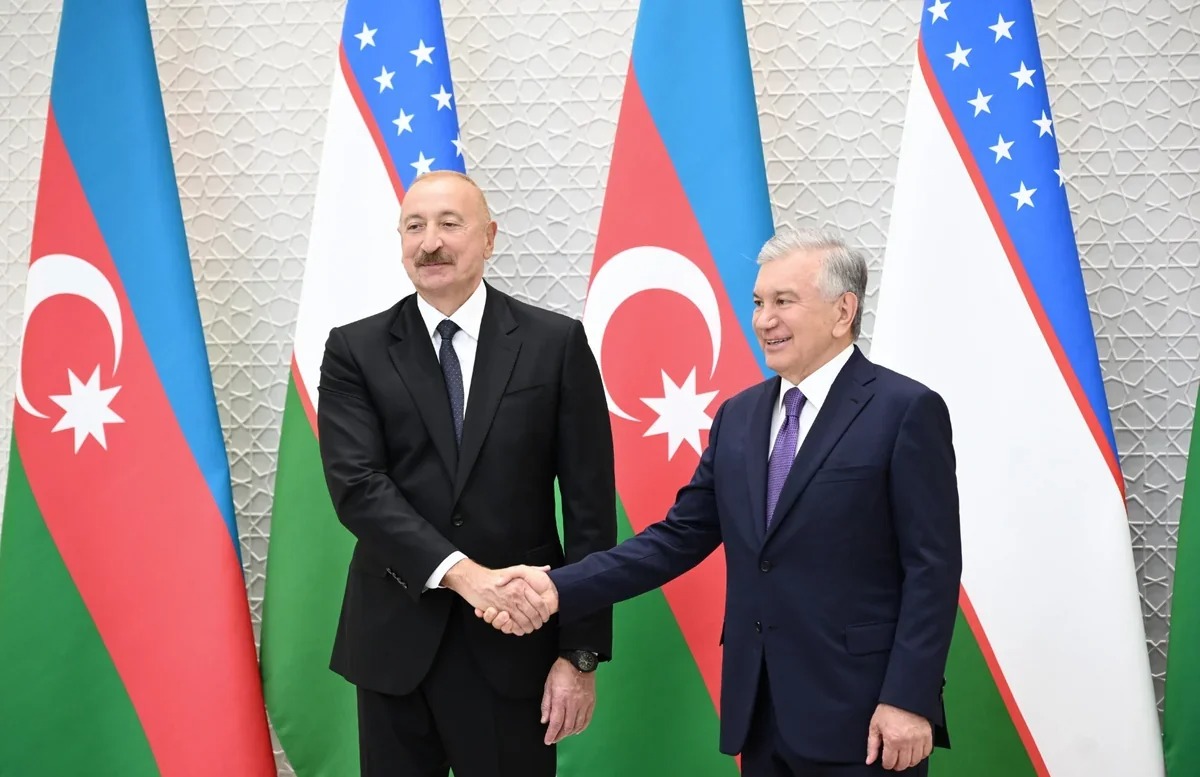 Şavkat Mirziyoyev “Heydər Əliyev” ordeni ilə təltif edilib
