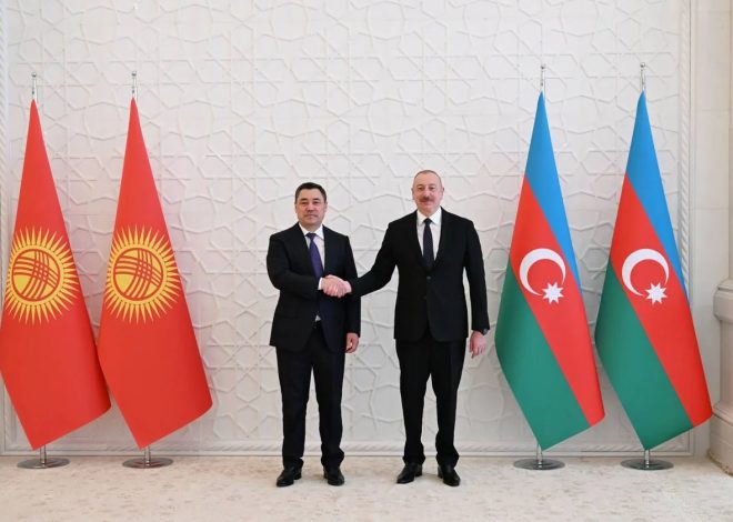 İlham Əliyev Sadır Japarovu təbrik edib