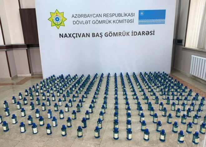 Alkoqolsuz içki adı ilə ölkəyə külli miqdarda psixotrop maddə keçirmək istədilər