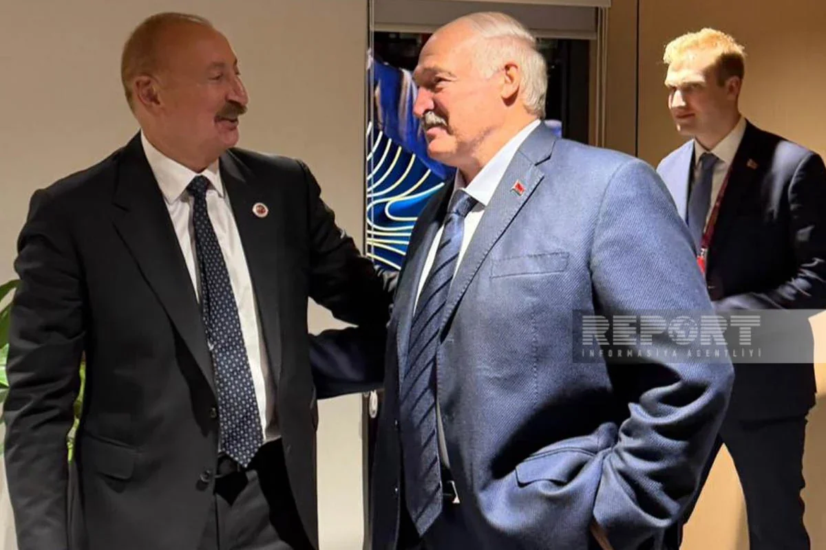 Bişkekdə Azərbaycan və Belarus prezidentlərinin görüşü olub