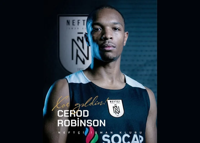 “Neftçi” ABŞ-dən olan basketbolçu Cerod Robinsonu heyətinə qatıb