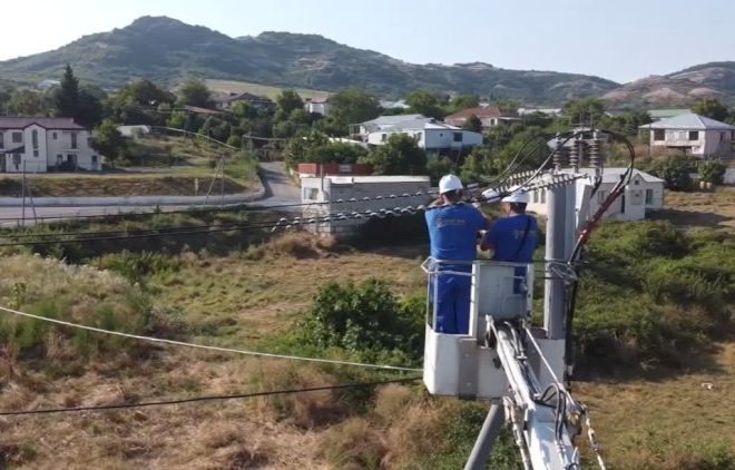 “Azərişıq” ASC Xocalı və Xocavəndin bir sıra ərazilərində elektrik təsərrüfatını yeniləyir