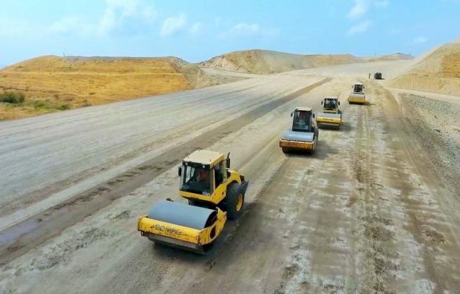 Horadiz-Ağbənd avtomobil yolunun tikintisi artıq yekunlaşmaq üzrədir