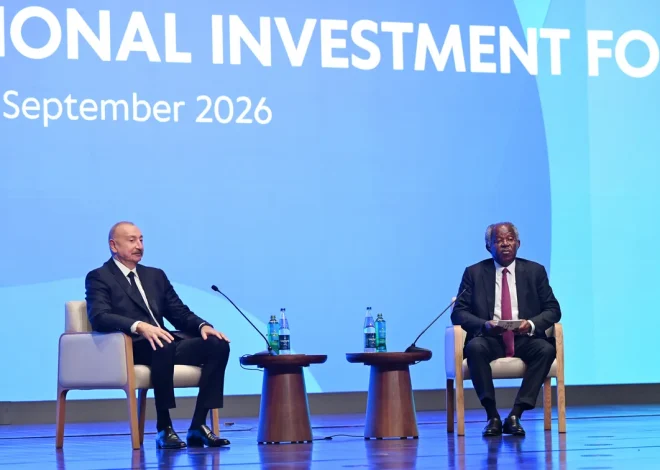 Prezident: “Bir çox aparıcı beynəlxalq şirkətlər Azərbaycanı etibarlı tərəfdaş kimi görürlər”