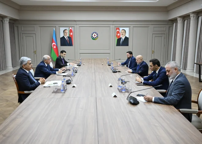 Əli Əsədov Suriyanın iqtisadiyyat və sənaye naziri ilə görüşüb