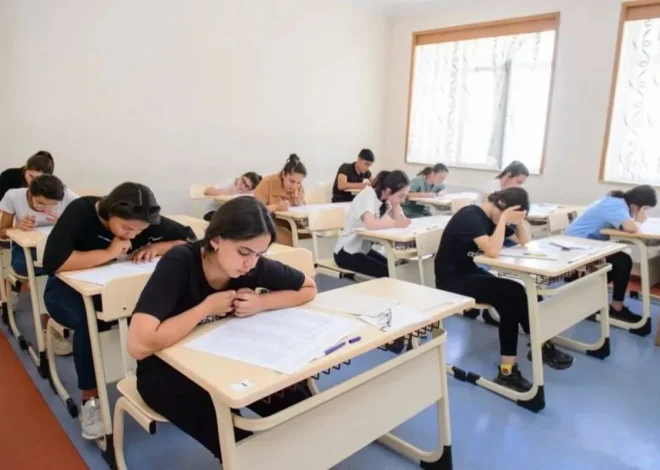 Cari ilin buraxılış imtahanlarında üzrlü səbəbdən iştirak edə bilməyənlər üçün əlavə imtahan keçirilib